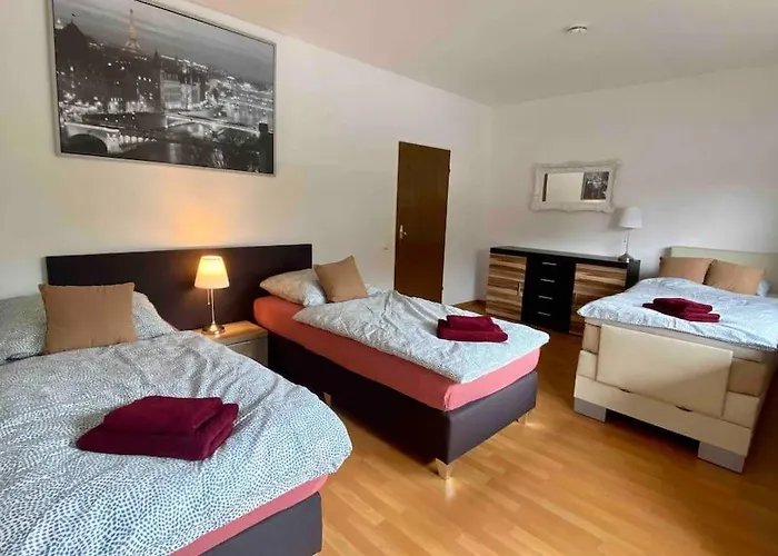 Apartment Moderne Für Bis Zu 5 Personen Mit 100% Wohlfühlfaktor Bad Oeynhausen